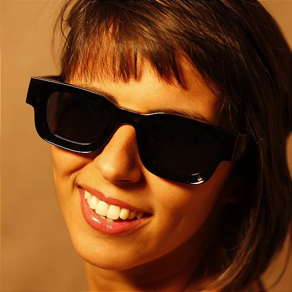 Óculos em Acetato Porto Preto