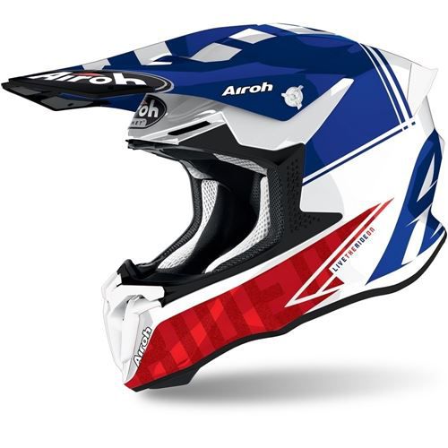 Capacete AIROH Twist 2.0 - Tech Blue Gloss