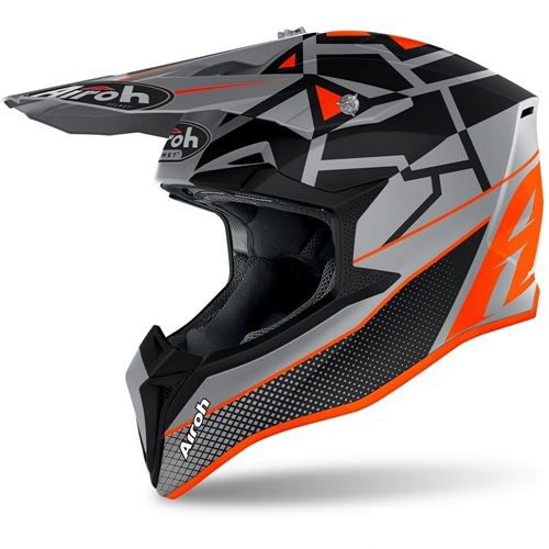 Capacete Airoh Wraap - Mood Orange