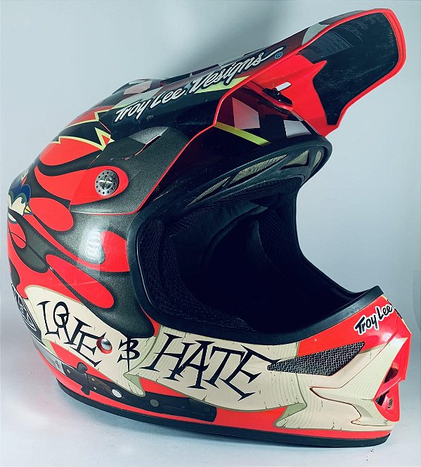 Capacete Troy Lee Designs tamanho 58 usado