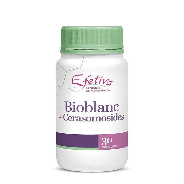 BioBlanc 200mg + Cerasomosides 80mg Cápsulas hidratação e elasticidade