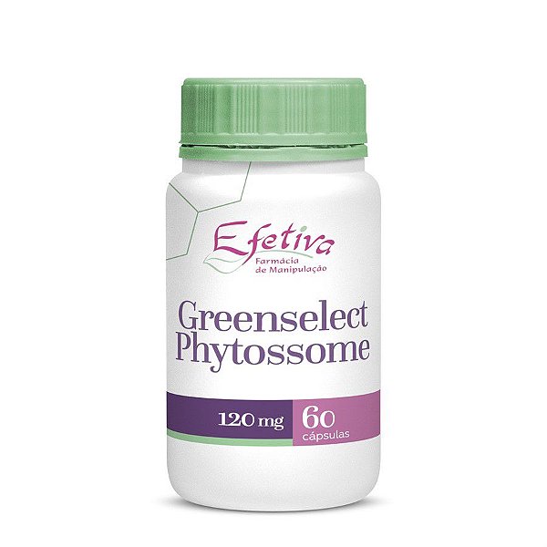 Greenselect Phytossome 120mg Cápsulas Redução do Peso Corporal