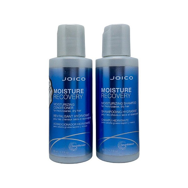 Mini Kit de Shampoo e Condicionador Joico Moisture Recovery 50ml