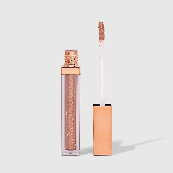 SOMBRA LÍQUIDA PÊSSEGO MARIANA SAAD - SHINE E GLOW LIQUID EYESHADOW SOFT PEACH - 4,2g