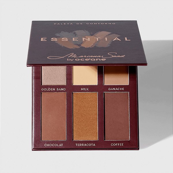 PALETA DE CONTORNO MARIANA SAAD BY OCÉANE - ESSENTIAL CONTOUR PALETTE 21g