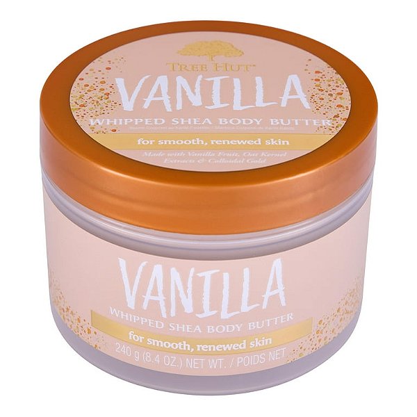 TREE HUT BODY BUTTER VANILLA - HIDRATANTE MANTEIGA CORPORAL
