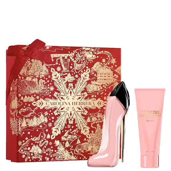 Kit Good Girl Blush Carolina Herrera Feminino - Eau de Parfum 80ml + Hidratante Corporal 100ml