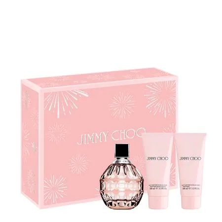 Kit Jimmy Choo Feminino - Eau de Parfum 100ml + Body Lotion 100ml + Sabonete 100ml Kit