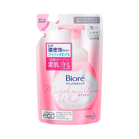 BIORE MARSHMALLOW WHIP ESPUMA DE LIMPEZA FACIAL REFIL 130ML