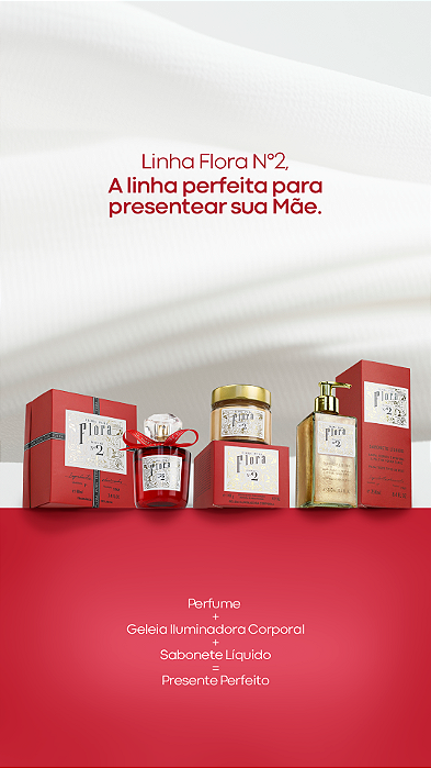 Flora n°2 Geleia Iluminadora Corporal 140ml