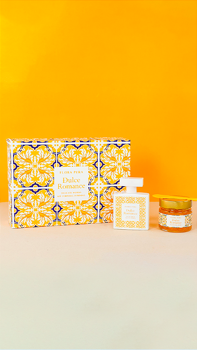 Kit Dulce Romance Woman  Parfum + Gelatina Flora Pura