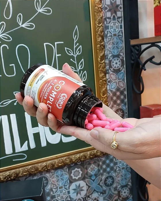 Complet A-Z Mulher 50+ Suplemento Vitamínico Flora Pura