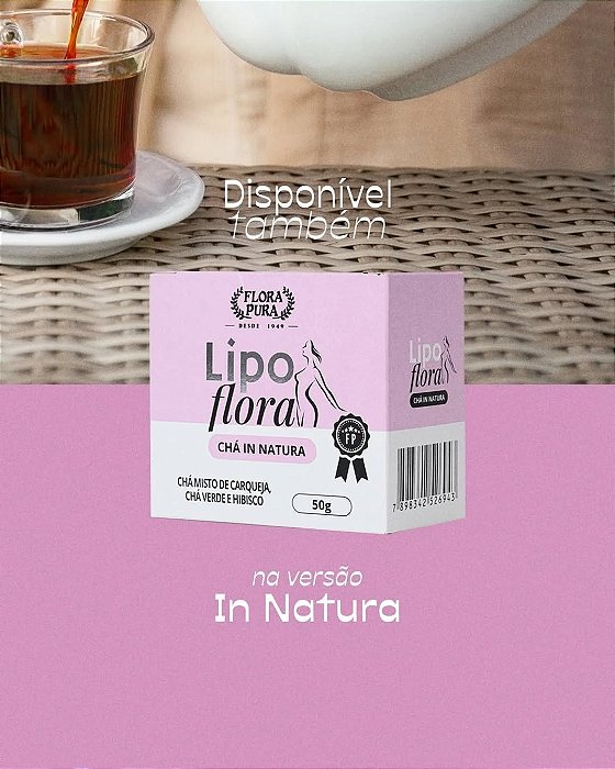 LIPO Flora - Chá in Natura 50g