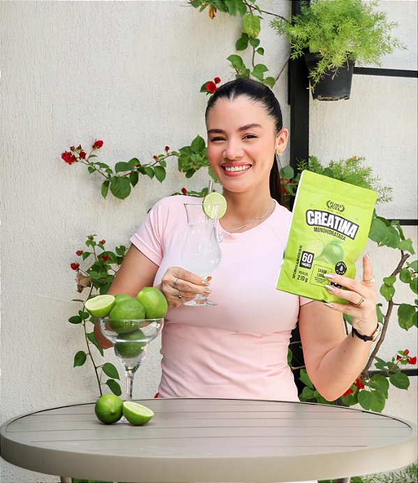 Creatina Saborizada Limão 210g