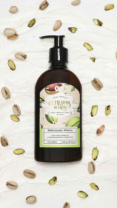 Pistache Loção hidratante corporal 300ml