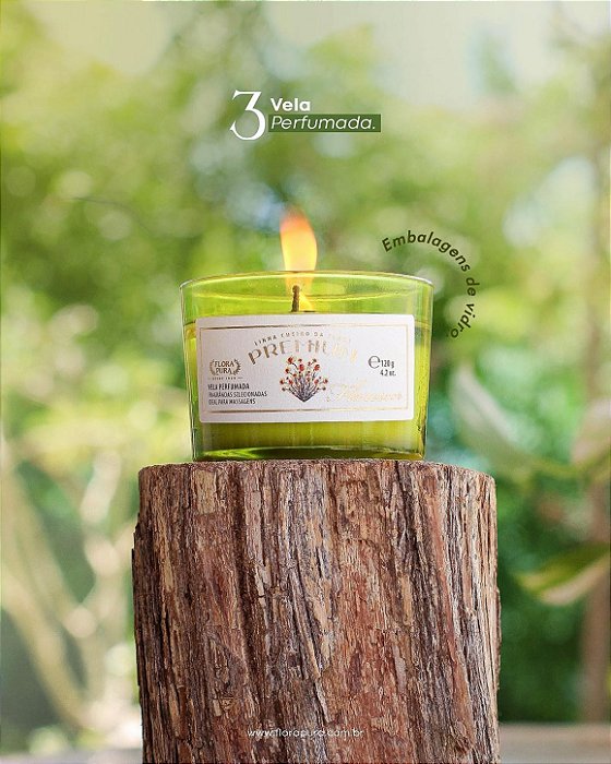 Florescer Premium Vela perfumada 160g