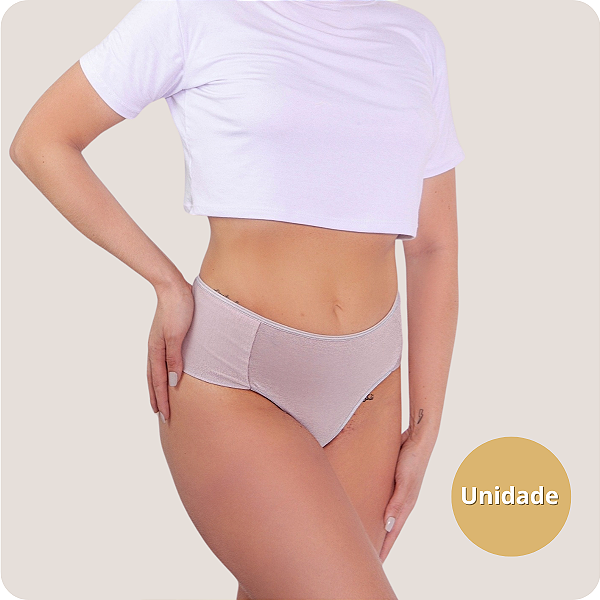 Calcinha Cintura Alta Larga Modeladora