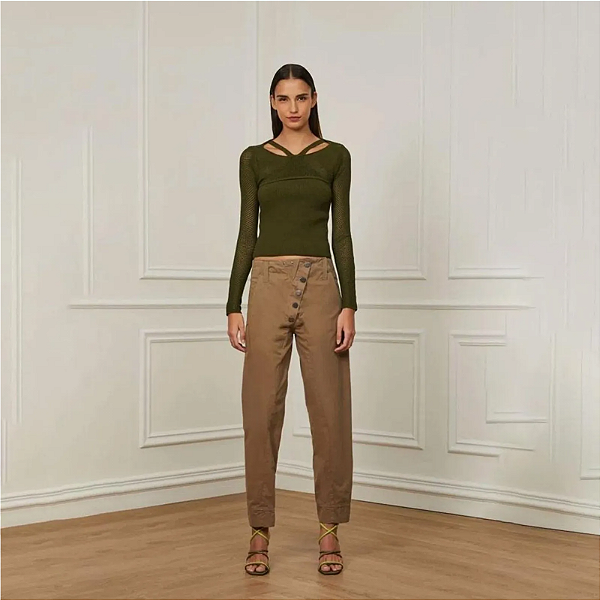 MINI CROPPED MANGA LONGA TRICOT