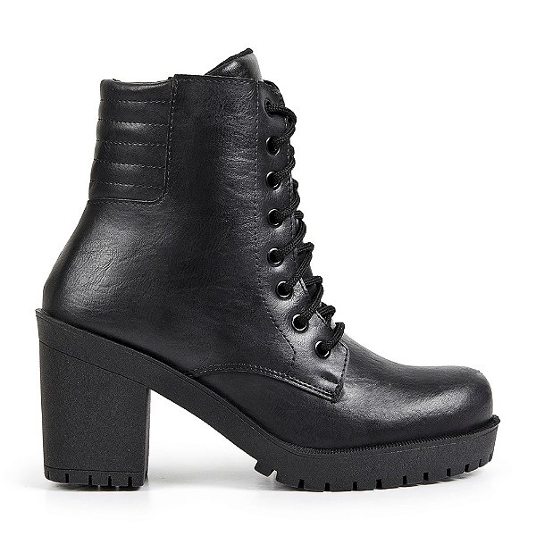 Bota Coturno Salto Grosso Blogueira, Baladas...