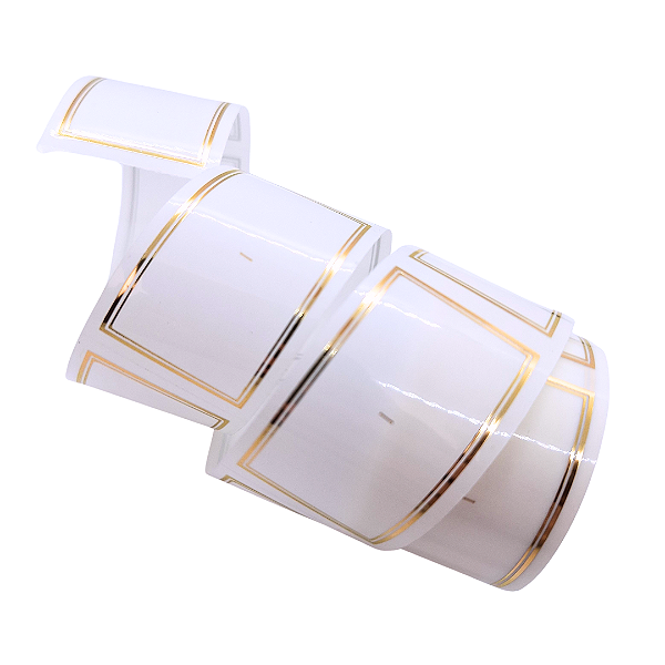 Adesivo Lacre Sacola Transparente - 50 unid.