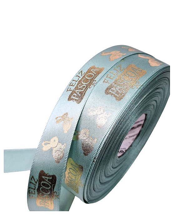 50M - Fita Cetim Premium 22MM Páscoa