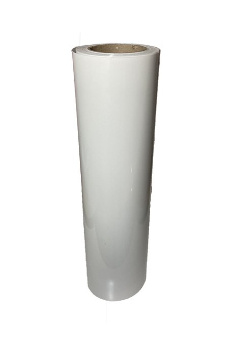 Filme De Recorte Termocolante Pu Alto Relevo Branco 24cmX1mt