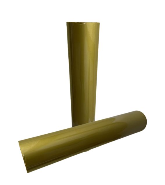 Filme De Recorte Termocolante Dourado Fosco