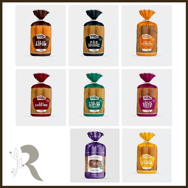 Pão sem Glúten e sem Lactose - 500g