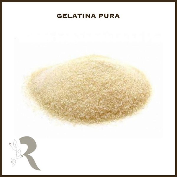 Gelatina pura - 100g (a granel)
