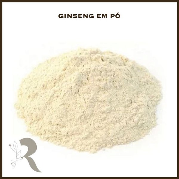 Ginseng em pó - 100g (a granel)