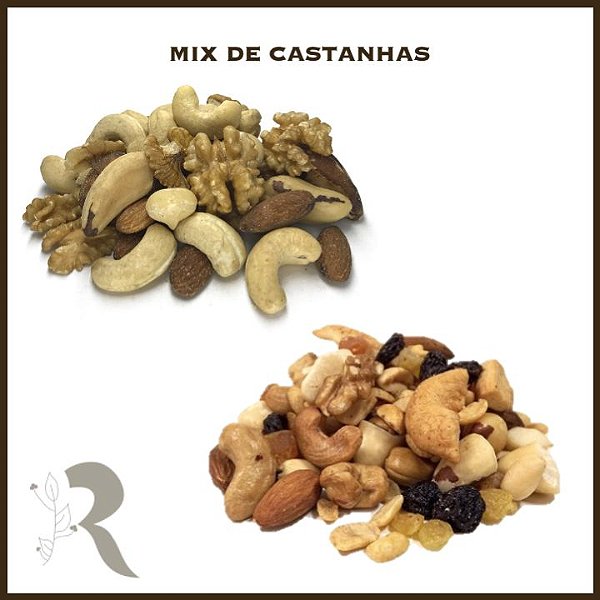 Mix de Castanhas - 100g (a granel)