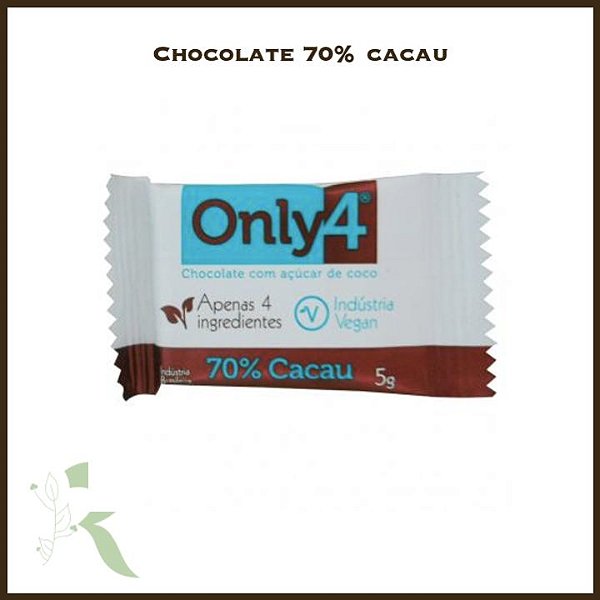 Chocolate 70% Cacau - 5g