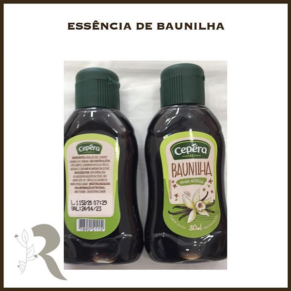 Essência de Baunilha - 30ml