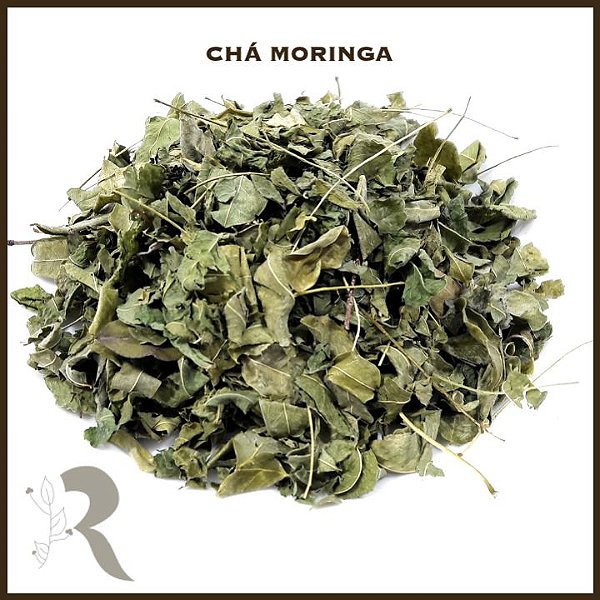 Ch de Moringa 100g a granel Emp rio Rufino Produtos Naturais