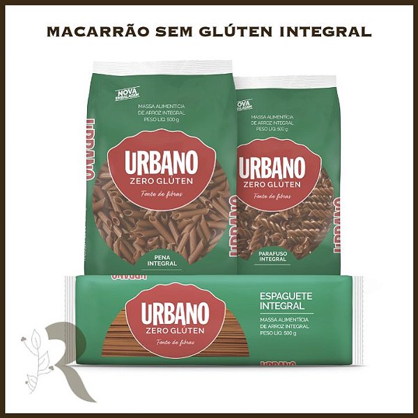 Macarrão de Arroz Integral Sem Glúten - 500g