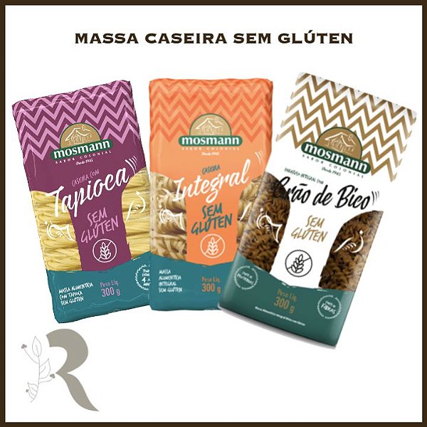 Macarrão Sem Glúten (Massa Caseira) - 300g