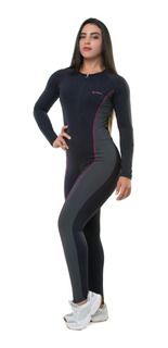 MACAQUINHO CICLISMO ELITE MANGA LONGA UV 50 BIKE EARLS COVE G