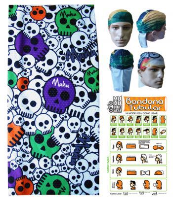 Bandana Caveirinha MUHU