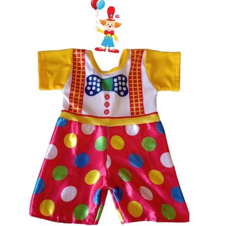 Fantasia Palhaço Circo Mesversário Bebê