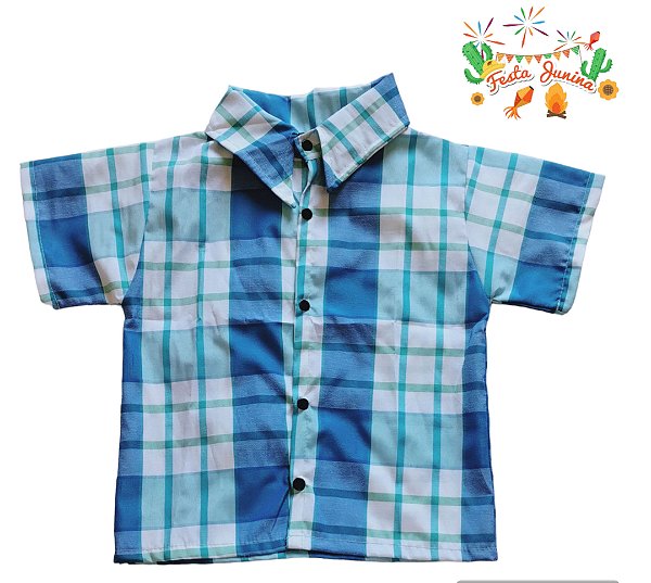 Camiseta Camisa Xadrez Festa Junina São João Arraiá 6