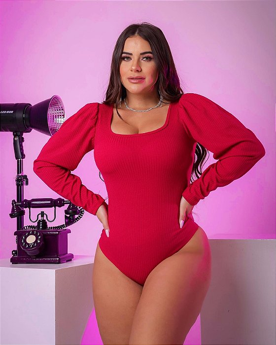 Body Simone canelado