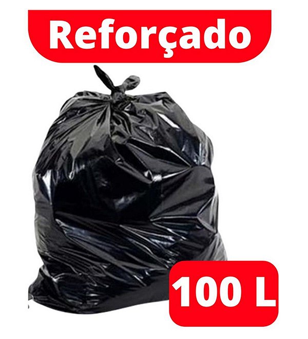 SACO DE LIXO 100 LITROS REFORÇADO