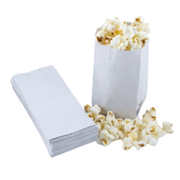 SACO PAPEL PIPOCA 1 MONO 13,7x7,5 CM  30GR C/500 UN