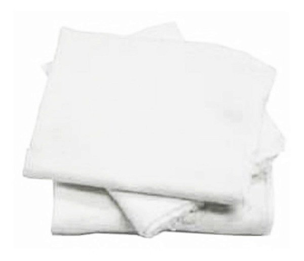 PANO DE CHÃO BRANCO 40 x 60 CM 100% ALGODÃO