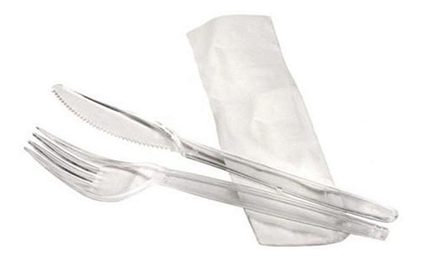KIT GARFO E FACA ELITE COM 50 UNIDADES