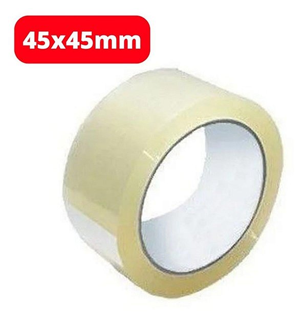 FITA ADESIVA 45 X 50 TRANSPARENTE