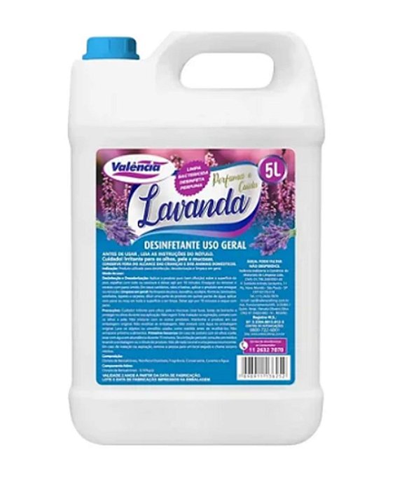 DESINFETANTE LAVANDA 5 LITROS VALENCIA