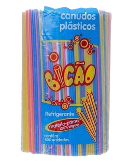 CANUDO BICÃO COLORIDO C/800 UN