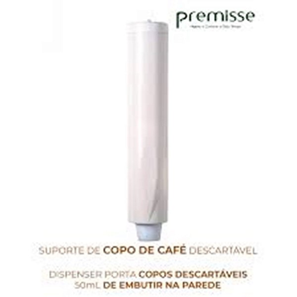DISPENSER PARA COPO CAFÉ EASY FLEX BRANCO