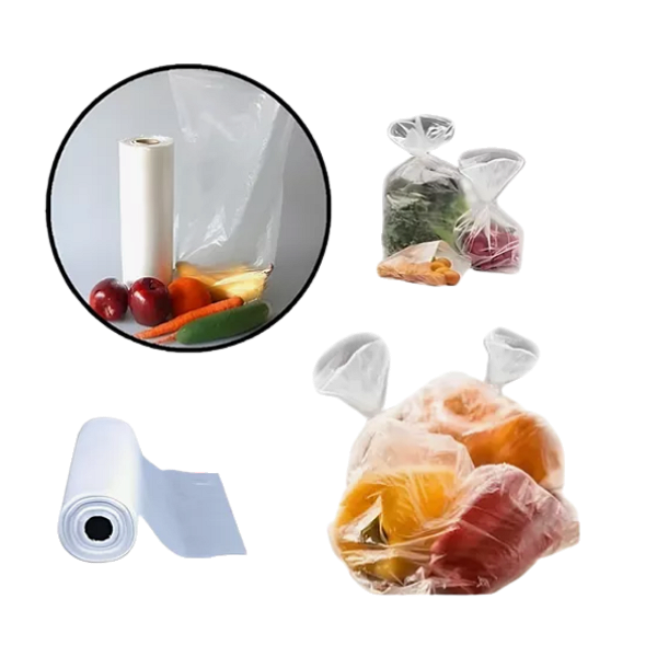 BOBINA PICOTADA 30 X 40 C/ 320 SACO PLASTICO TRANSPARENTE